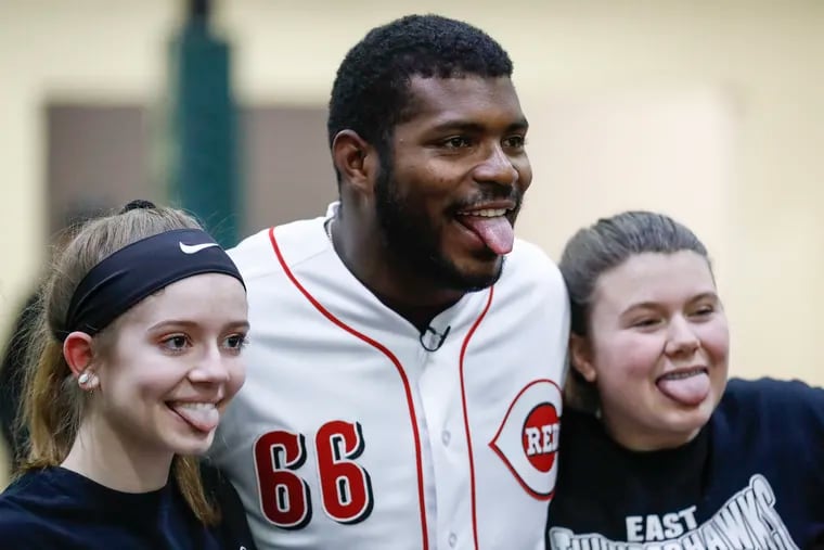 Yasiel Puig may have a new address, but he's promising to be his usual eccentric self.