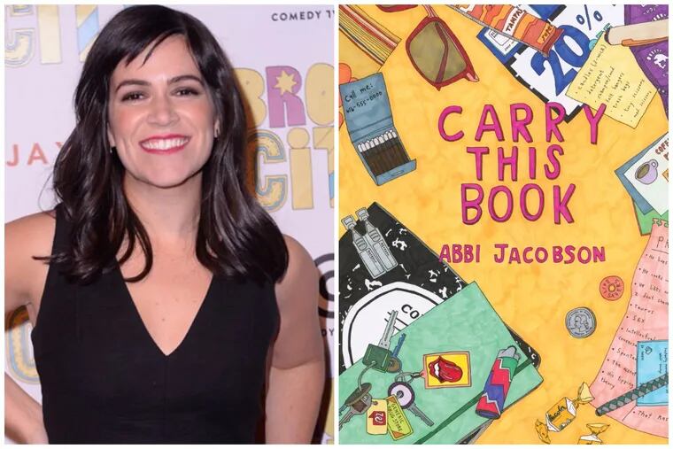 Abbi Jacobson and "Carry This Book."