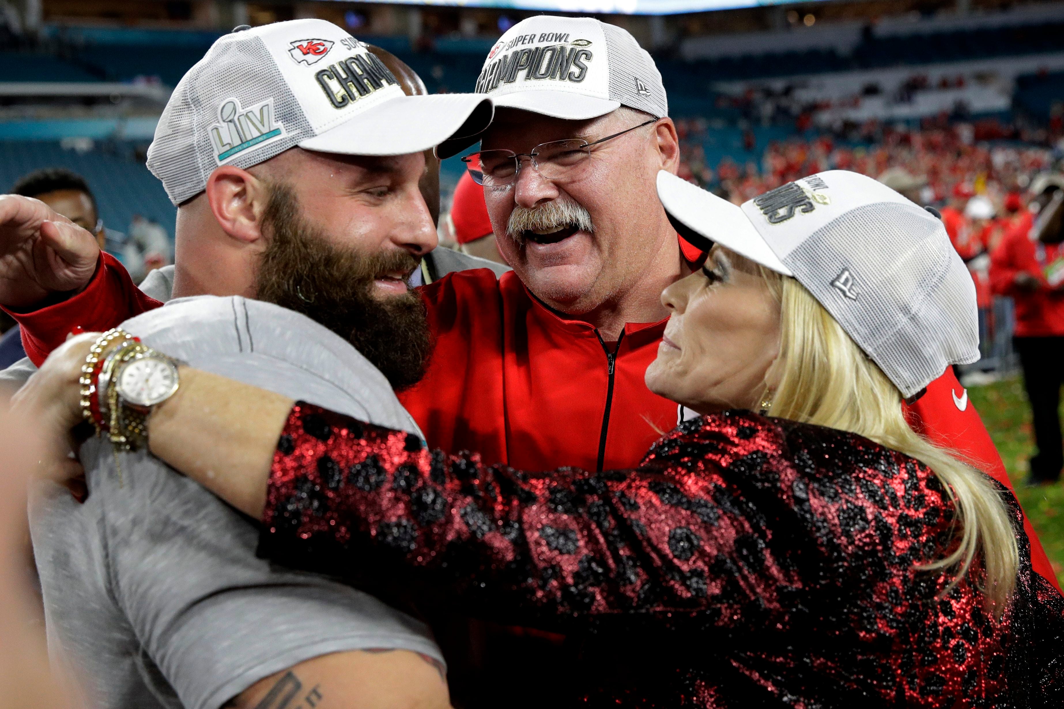 Super Bowl 2020: Chiefs' Andy Reid's first championship was for late son,  Garrett Reid