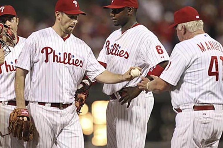 Cliff Lee's last win at Citizens Bank Park came on September 5, 2011. (Steven M. Falk/Staff Photographer)