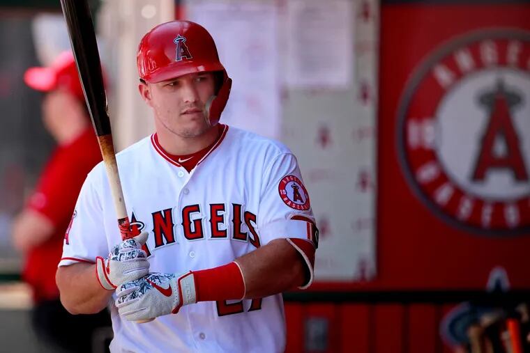 Mike Trout was due to become a free agent after the 2020 season.