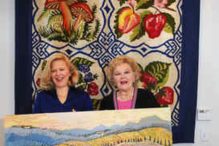 From heartbreak, artist Leslie Ehrin (left) found &quot;my metier and my subject&quot; - Tuscany. She and her mother, Lois Ehrin (right), also an artist, are creating a children's book to foster &quot;visual literacy.&quot;