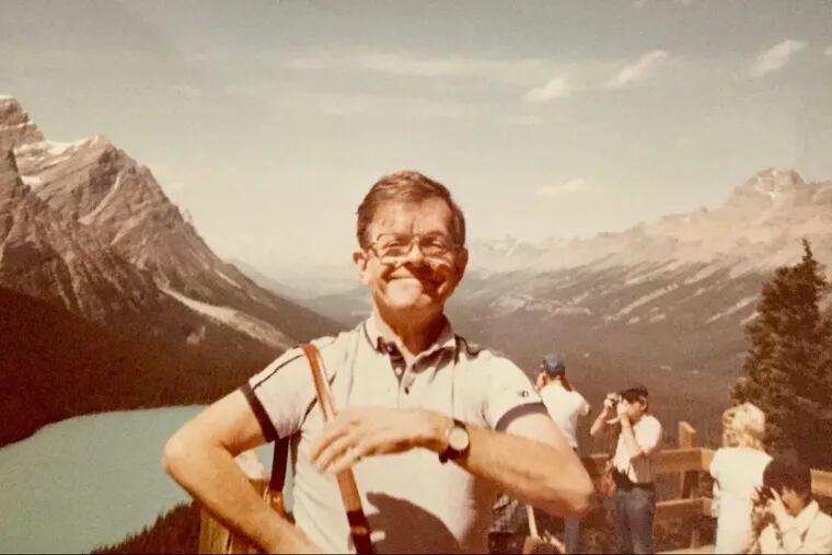 Stanley Brenner in the Canadian Rockies in this undated photo. A lawsuit alleges that he was buried without a casket liner because another body was found next to his wife in their prepaid plot at Shalom Memorial Park.