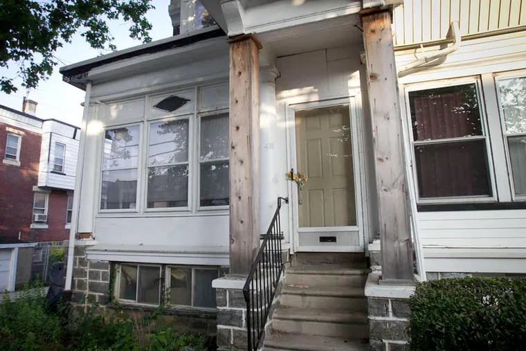 A Pennsylvania appellate court ruled against the District Attorney's Office, which seized this house in the 400 block of South 62d St. because the owner's son was charged with selling marijuana from it.