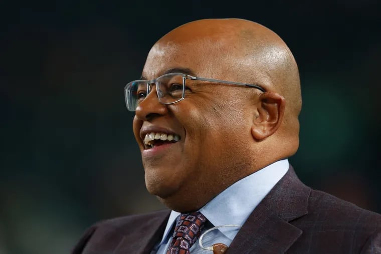 "Sunday Night Football" announcer Mike Tirico will call Saturday night's Dolphins-Chiefs game on NBC's Peacock subscription service.