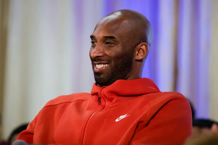 FILE - Kobe Bryant spoke glowingly about the impact that Michael Jordan had on his career.  (AP Photo/Matt Rourke, File)