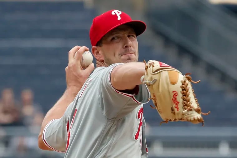 Philadelphia Phillies starting pitcher Drew Smyly allowed just one run in six innings of work against the Pirates.