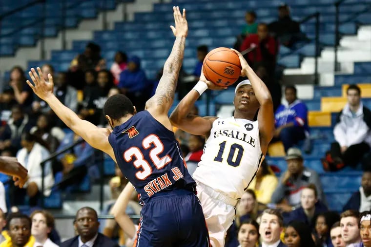 La Salle guard Isiah Deas scored a career-high 31 points in the Explorers' 85-68 win over Morgan State at Tom Gola Arena.