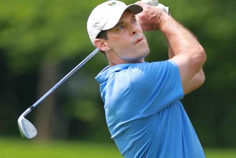 Michael McDermott finally got to hit a shot in the most famous tournament on the planet.