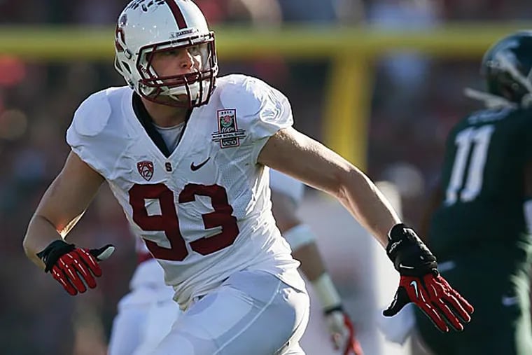 Stanford linebacker Trent Murphy. (Danny Moloshok/AP)