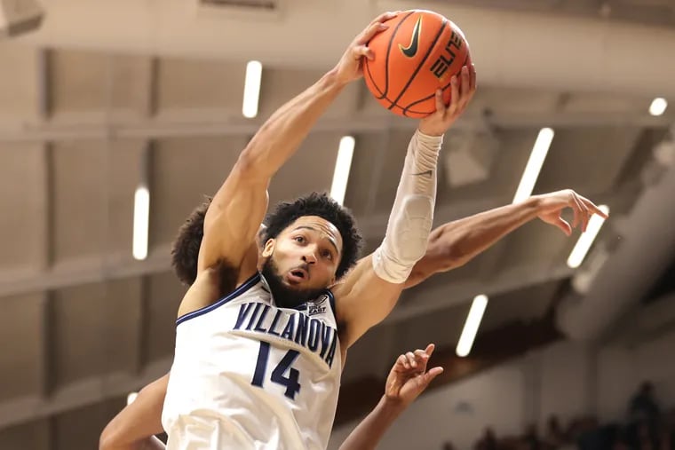 Villanova's Caleb Daniels helped get the Wildcats out of a slumber against Georgetown.