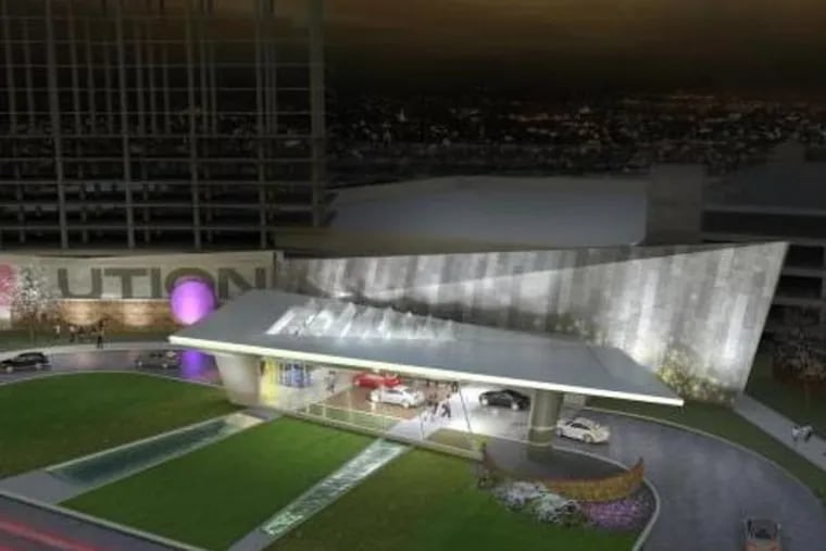 Rendering of the proposed Revolution casino.