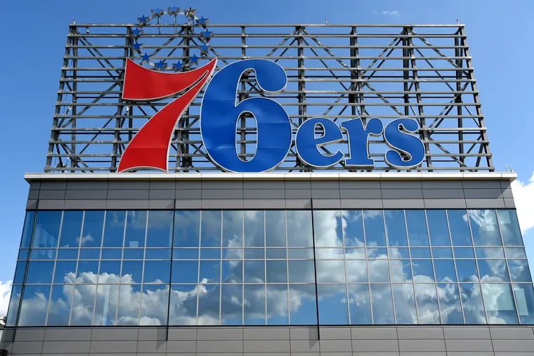 The Philadelphia 76ers Training Complex on the Camden Waterfront. It opened in September 2016, and houses the training facilities and corporate offices of the NBA team.