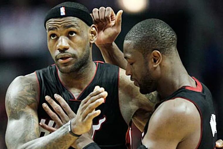 The Miami Heat lost Game 1 of their Eastern Conference Finals series against the Chicago Bulls. (Nam Y. Huh/AP Photo)