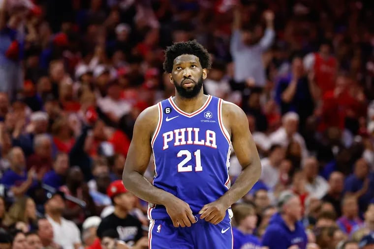 Sixers center Joel Embiid  has seen two competitors, Milwaukee and Boston, make upgrades in the offseason.