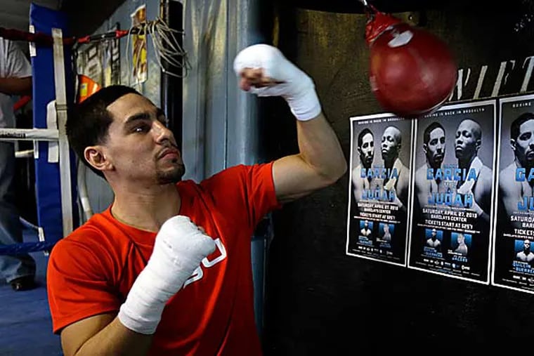 In a little more than one calendar year, Danny Garcia has gone from an up-and-comer to a bona-fide superstar in the boxing world. (Matt Rourke/AP)