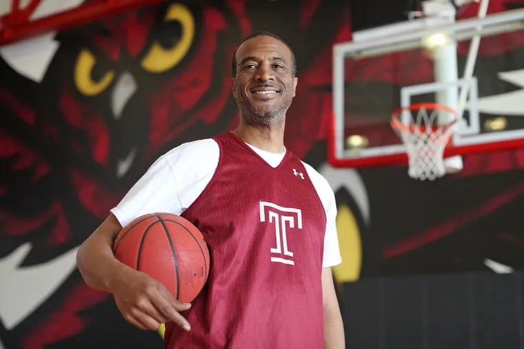 Mik Kilgore had a great basketball career at Temple scoring more than 1,400 points and playing on three NCAA Tournament teams. Thursday May 11, he will earn his diploma at Temple. ( DAVID SWANSON / Staff Photographer )