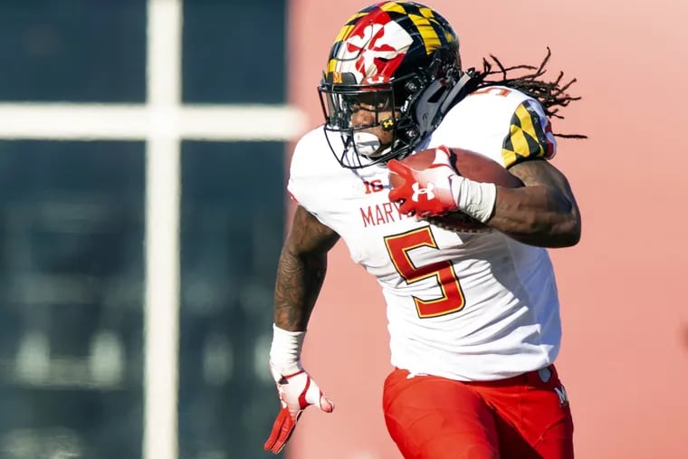 Maryland running back Anthony McFarland will be a handful on Saturday.