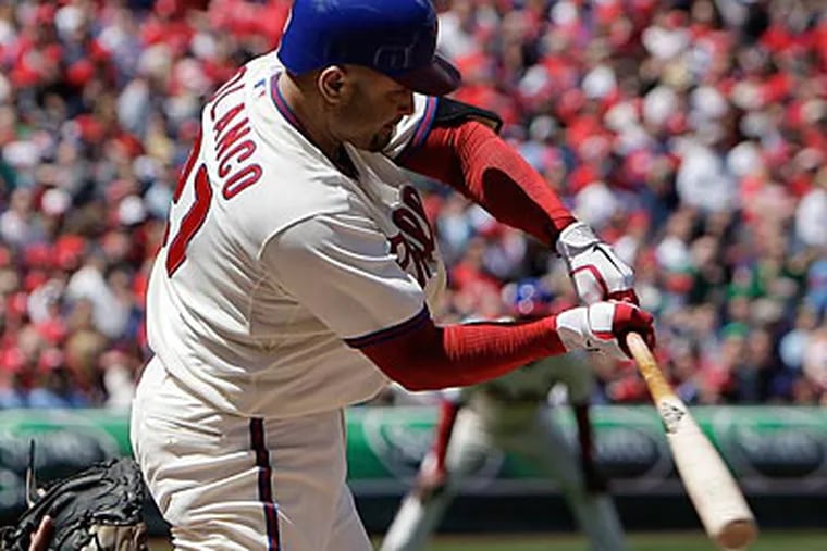 Placido Polanco has been the Phillies' best hitter, but he's not a serious home run threat. (David Maialetti/Staff file photo)