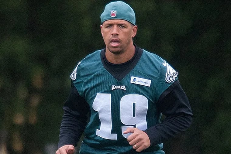 Eagles wide receiver Miles Austin. (Clem Murray/Staff Photographer)