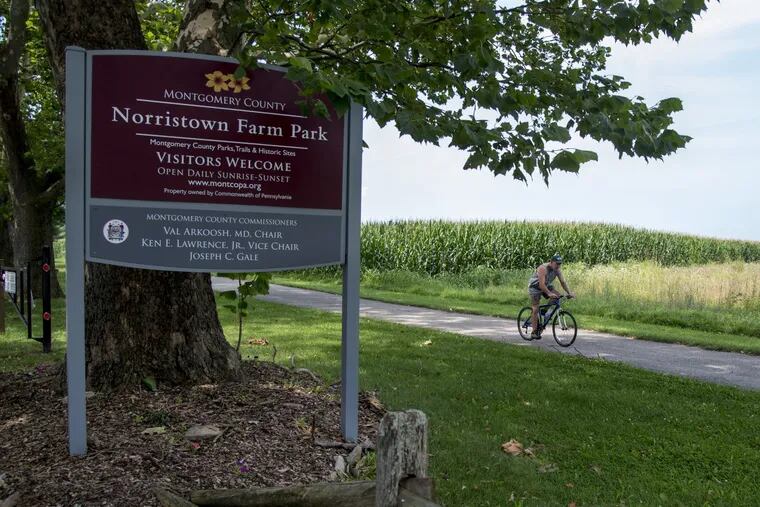 Norristown Farm Park  a day after a woman was sexually assaulted at gunpoint in the park.