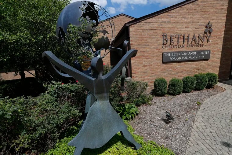 This photo shows Bethany Christian Services in Grand Rapids, Mich., the headquarters of the global nonprofit agency.