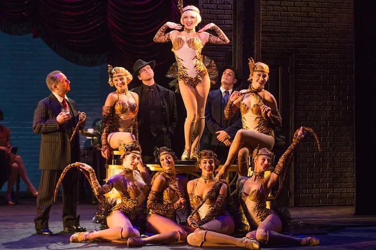 &quot;Bullets Over Broadway,&quot; a musical version of Woody Allen's film set in 1929 New York, features songs of the era. It's at the Academy of Music through Sunday.