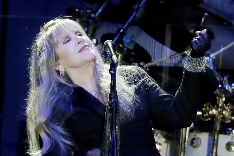 Stevie Nicks of Fleetwood Mac performs at Boardwalk Hall in Atlantic City, NJ on March 9, 2019.