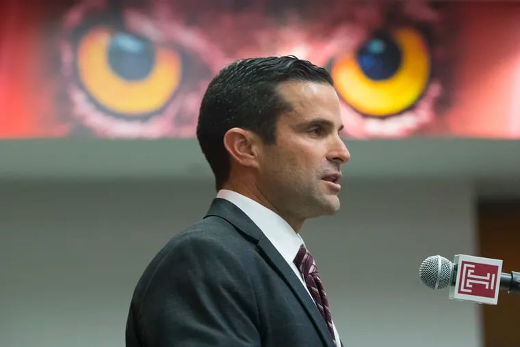 Manny Diaz, who accepted Miami's head coaching job on unday, lasted less than three weeks as Temple's coach.