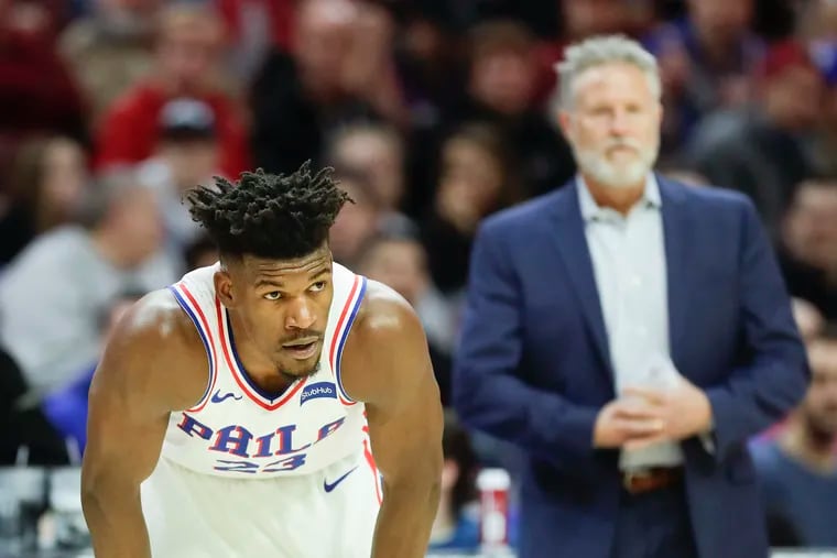 Jimmy Butler didn't paint a good picture of 76ers coach Brett Brown on former Sixers teammate JJ Redick's podcast.