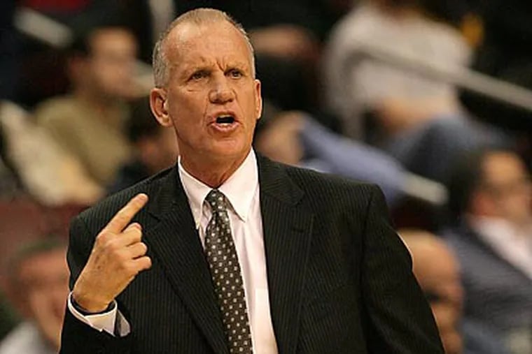 Doug Collins and the Sixers play their next game in Denver against the Nuggets. (Yong Kim/Staff Photographer)