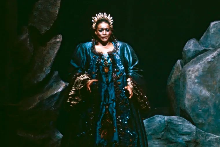 Jessye Norman in the title role of Strauss' Ariadne auf Naxos in 1984
