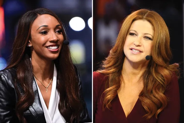 ESPN personalities Maria Taylor (left) and Rachel Nichols have been the talk of the NBA in recent days following a New York Times report.
