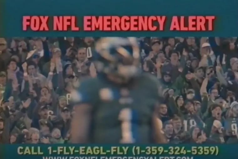 A Fox Sports promo that aired before Sunday's Eagles game will likely draw a fine by the FCC.