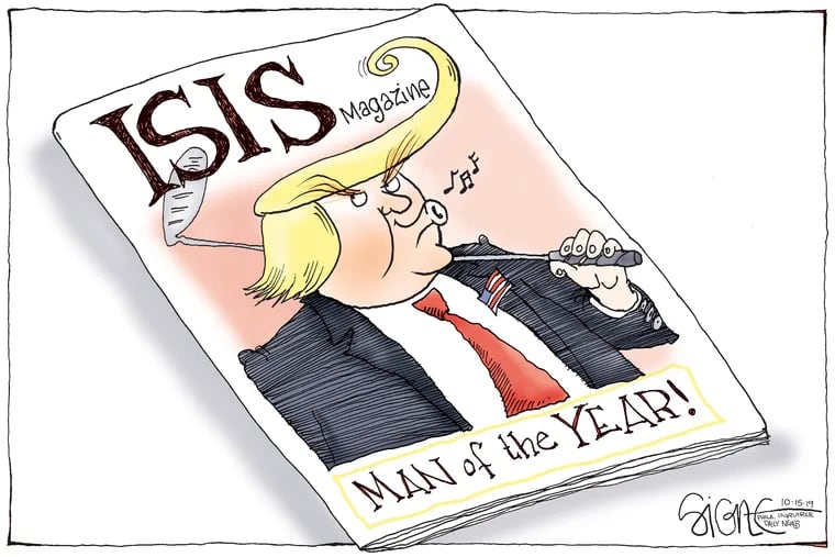 ISIS Man of the Year, per Signe Wilkinson.