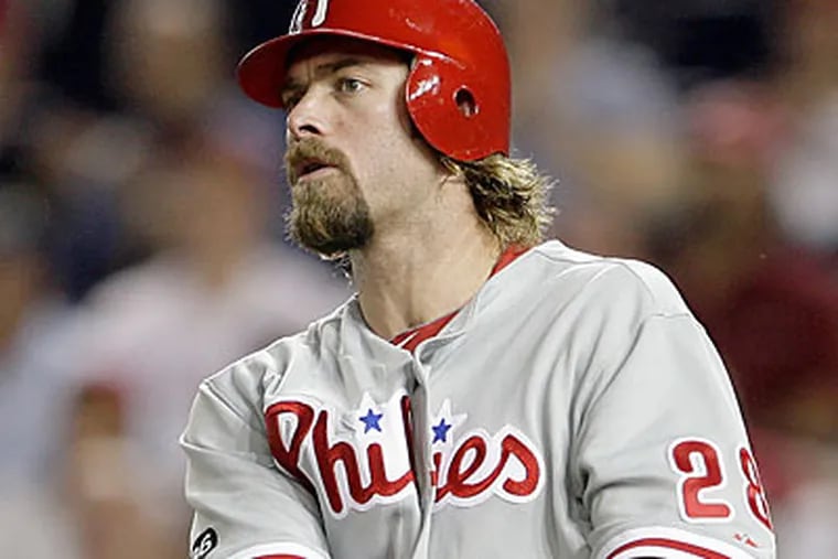 Jayson Werth has been a key part of the Phillies' run to another NL East title. (Yong Kim/Staff Photographer)