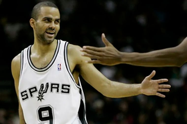 &quot;I don&#0039;t consider myself boring,&quot; says Tony Parker, who celebrated a basket in Tuesday&#0039;s Game 2. He plays an exciting, get-in-the-paint style and may be the quickest guard in the league with the ball.