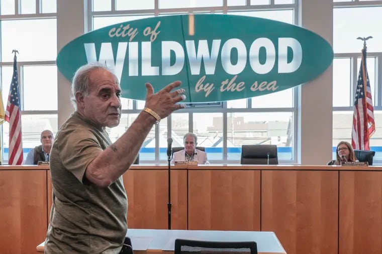 Repuplican Mark Tallarida has praise for Wildwood Mayor Pete Byron center who is under indictment for health benefits fraud, but the work of this strange municipality goes on here at the bi-monthly commissioners meeting. Wednesday, April 12, 2023
