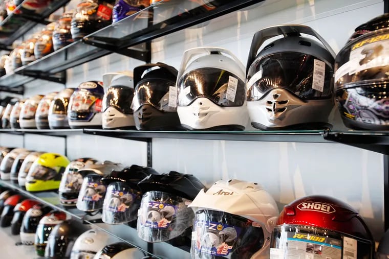 RevZilla, an online motorcycle accessories outfit, has retail space at the Navy Yard.
