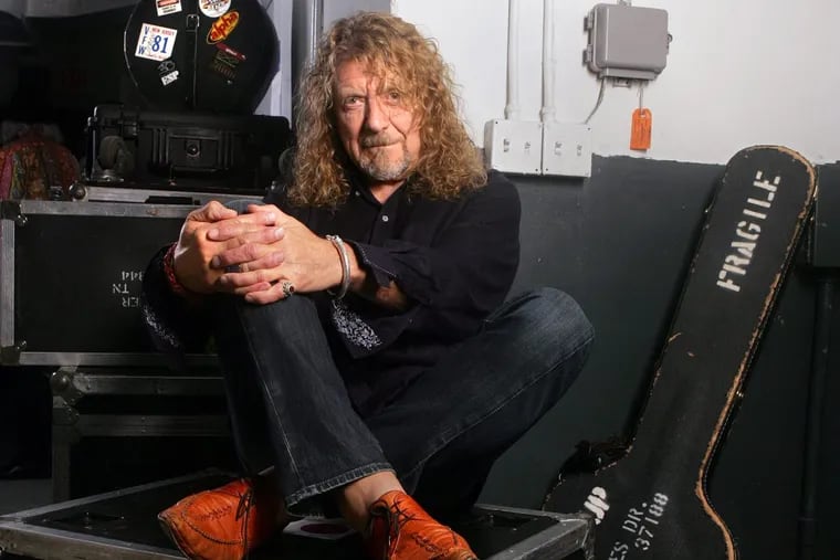 Robert Plant has a new album, “Carry Fire.”