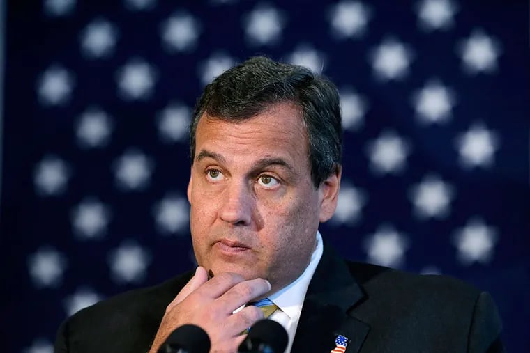 Gov. Christie has bragged that he would grill Hillary Clinton, but his experience as a courtroom prosecutor appears limited. (AP Photo/Mel Evans)