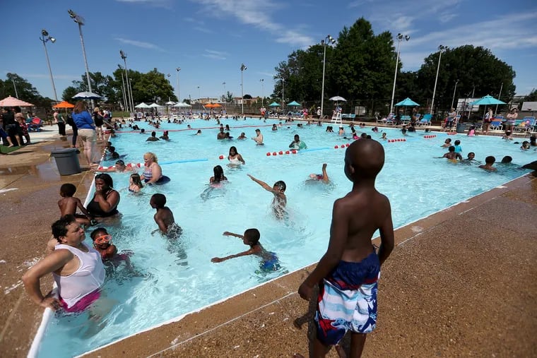 Mayor Jim Kenney officially opened the public pools for the 2018 summer season at the Lawncrest Pool in Philadelphia, PA on June 19, 2018.  Pools are just one of the many public spaces in Philly that need maintenance in order to stay useful for citizens.