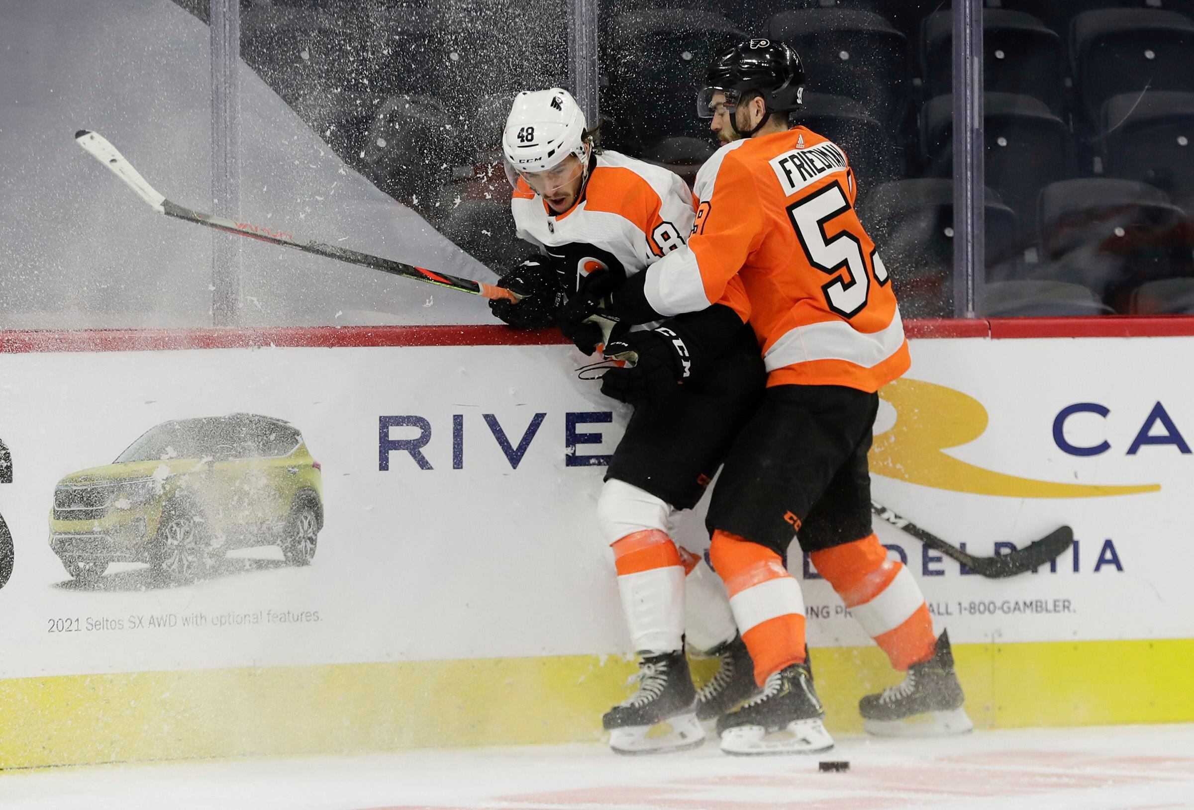 Travis Konecny and Morgan Frost score to give Flyers 5-2 win