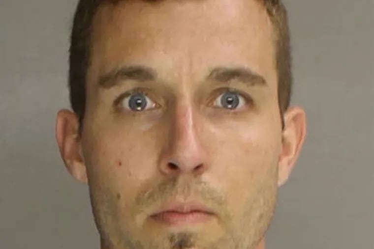 Nicholas Kernechel, 27, was charged with aggravated assault and endangering the welfare of a child, among other charges, Montgomery County officials said.