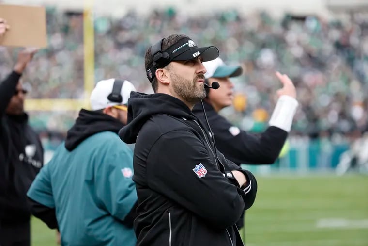 Eagles coach Nick Sirianni was outcoached Sunday by former defensive coordinator Jonathan Gannon.