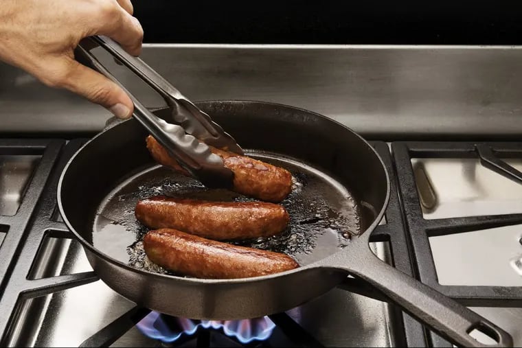 Beyond Meat’s new sausage product — made primarily from pea protein — is flying out of area Whole Foods as soon as it hits the shelves.