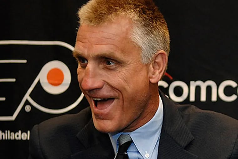 "I don't think there's anything to it," Flyers general manager Paul Holmgren said. (Alyssa Cwanger/Staff file photo)