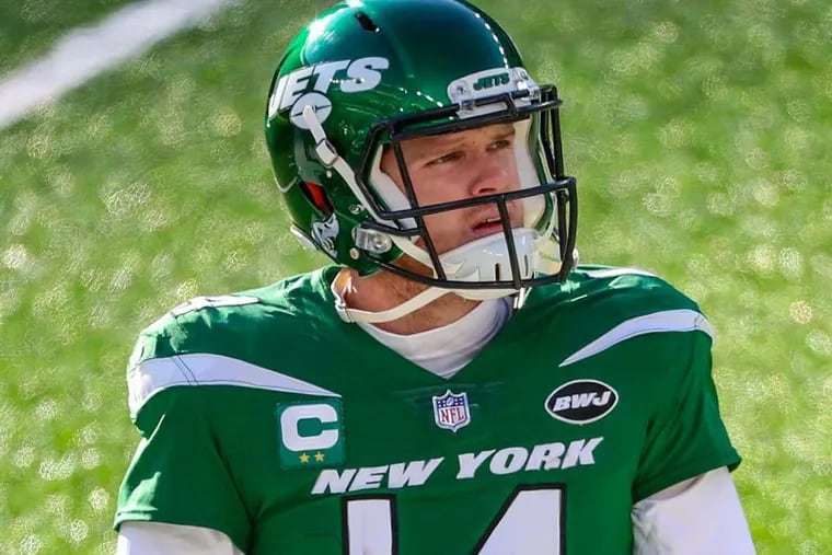 Carolina Panthers quarterback Sam Darnold is just one of many NFL players who haven't been vaccinated yet.