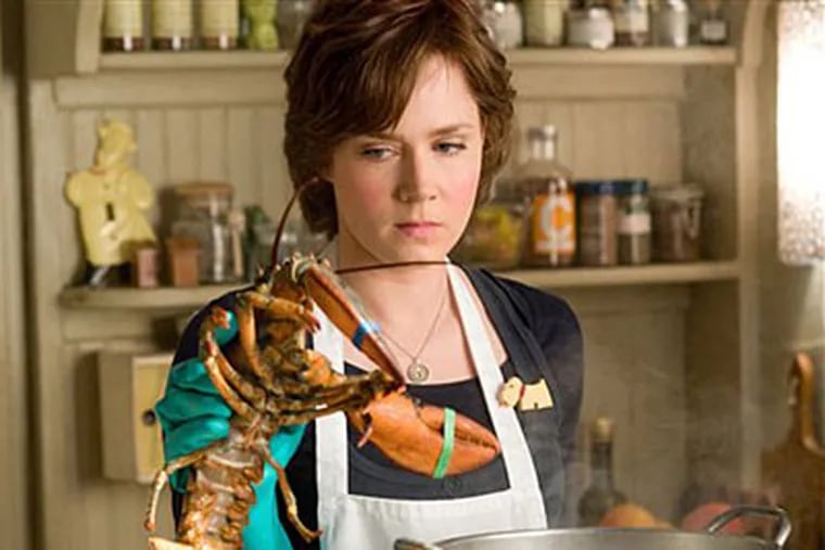 Amy Adams stars as Julie Powell, a woman from New York who spent a year making all the recipes in Julia Child's "Mastering the Art of French Cooking" and blogging about it. (AP Photo/Columbia Pictures/Sony, Jonathan Wenk)