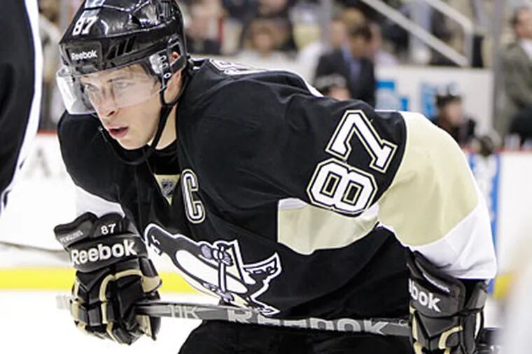 Sidney Crosby missed 68 straight games - from Jan. 5 to Nov. 21 - with postconcussion syndrome.  (Gene J Puskar/AP)